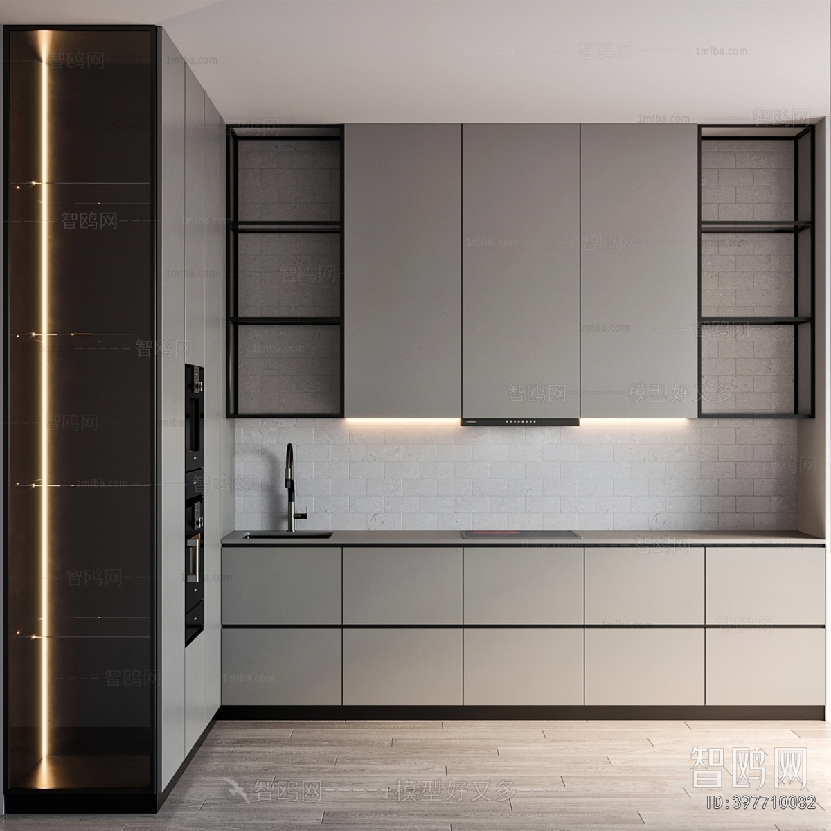 Modern The Kitchen