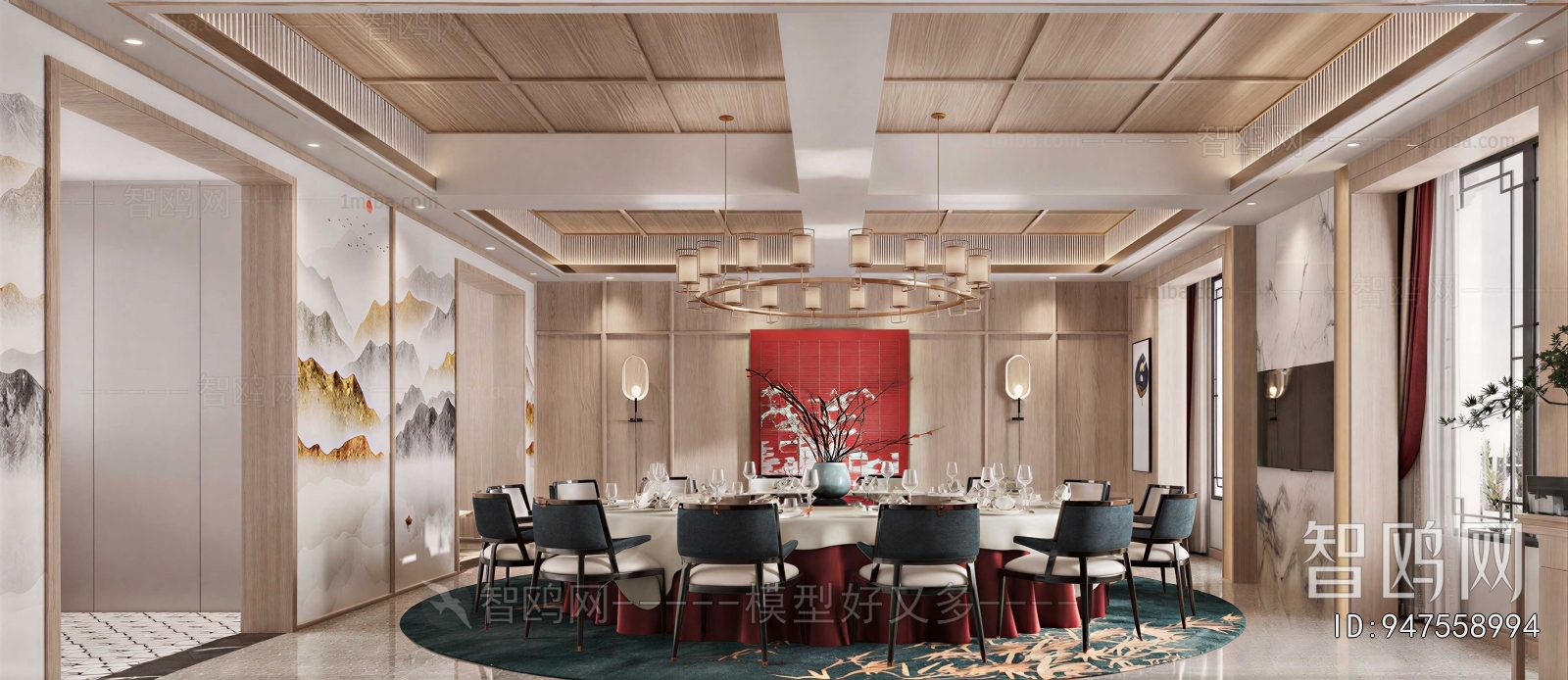 New Chinese Style Restaurant Box
