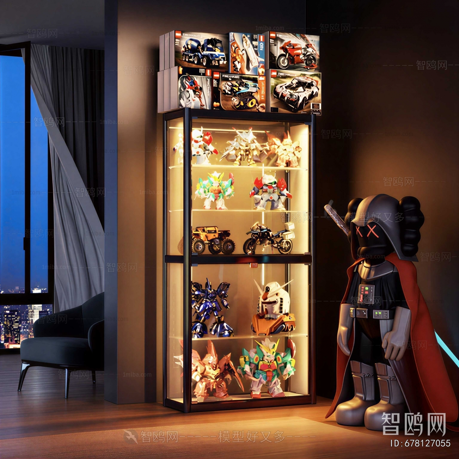 Modern Decorative Cabinet