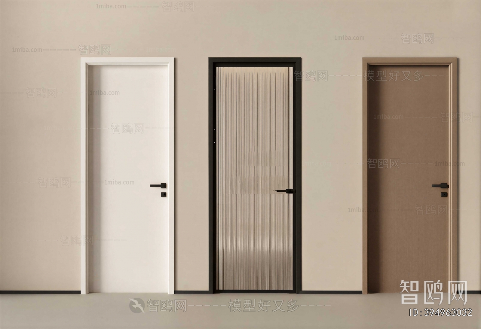Modern Single Door
