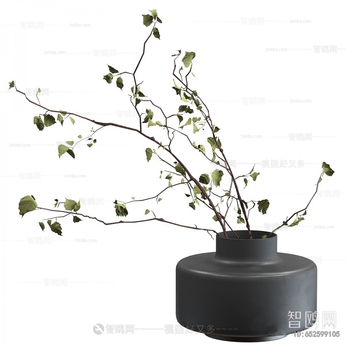 Modern Aquatic Green Plant
