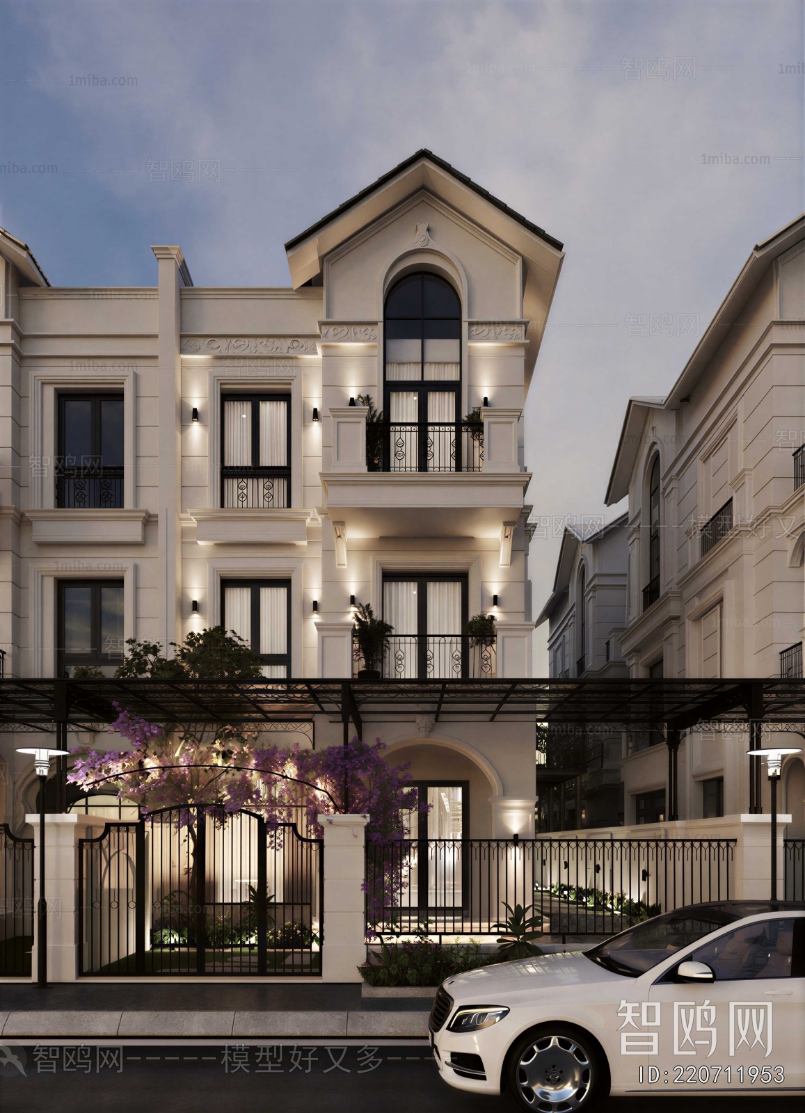 Simple European Style Detached Villa
