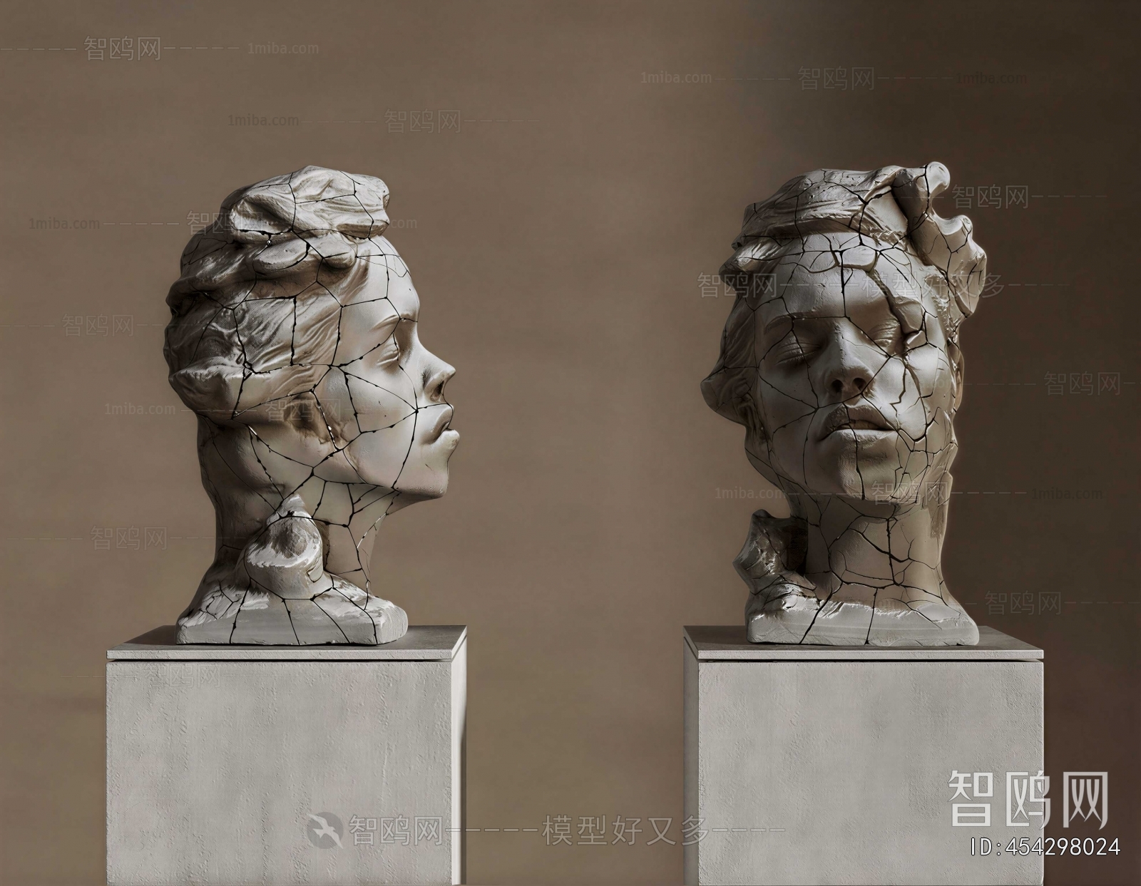 Simple European Style Stone Carving