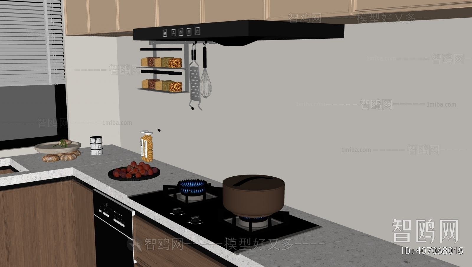 Modern Kitchen Electric Gas Range