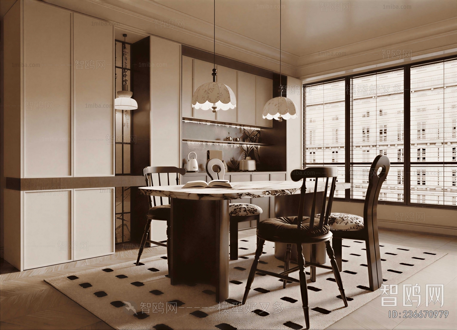 French Style Dining Room