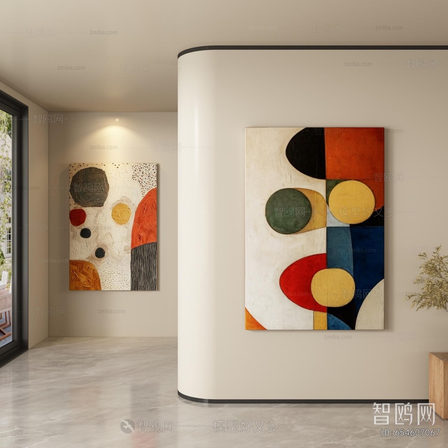 Wabi-sabi Style Painting