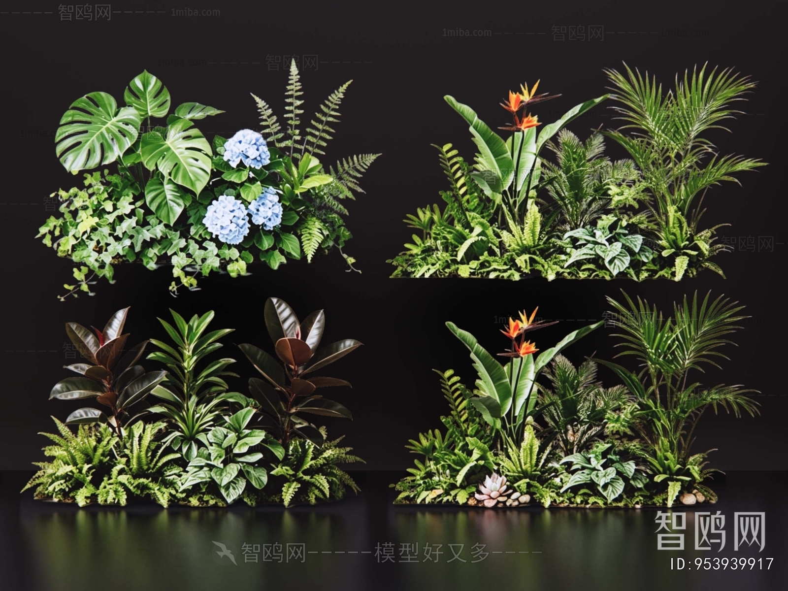 Modern Plant Pile
