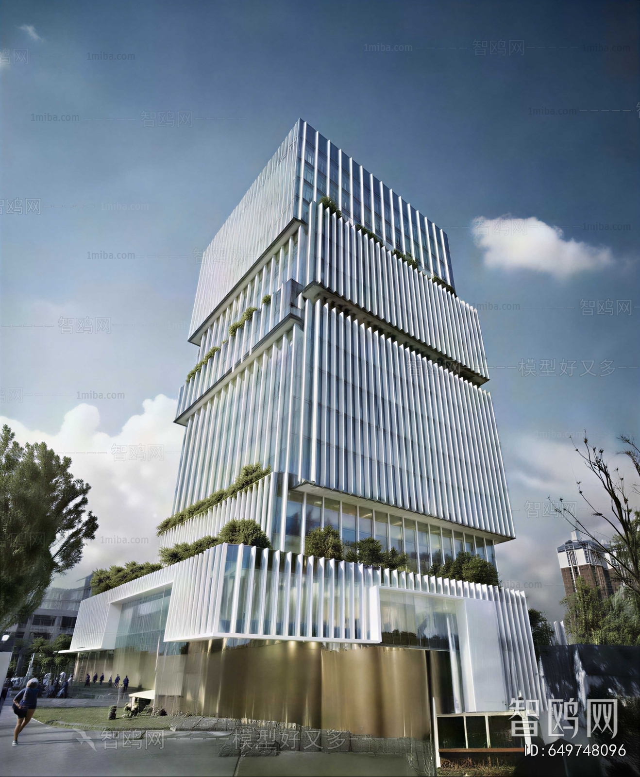 Modern Appearance Of Commercial Building