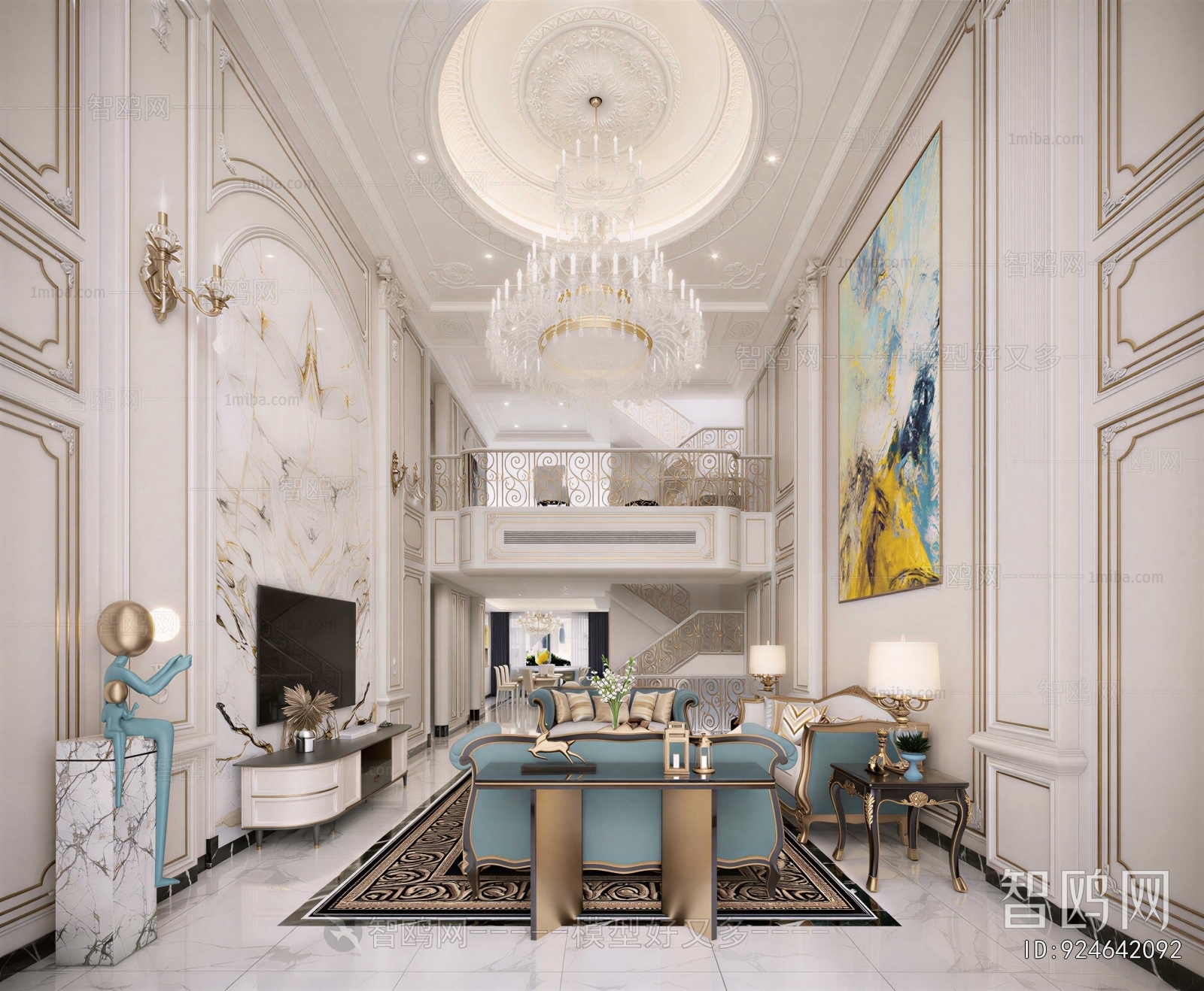European Style A Living Room