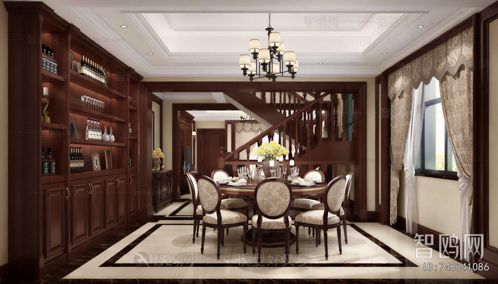 European Style Dining Room