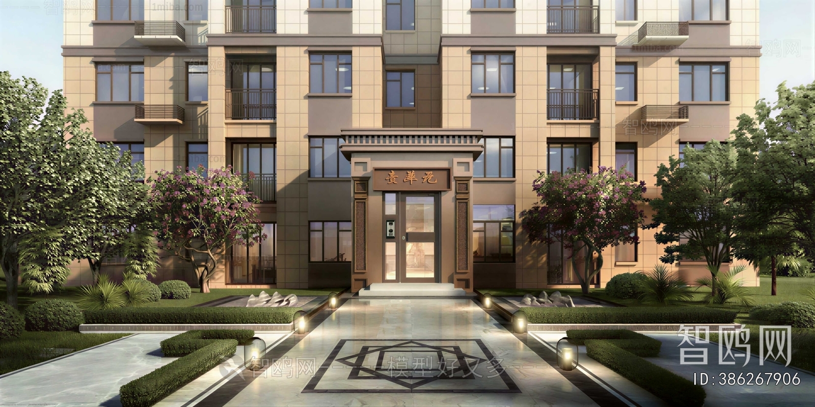 New Chinese Style Facade Element