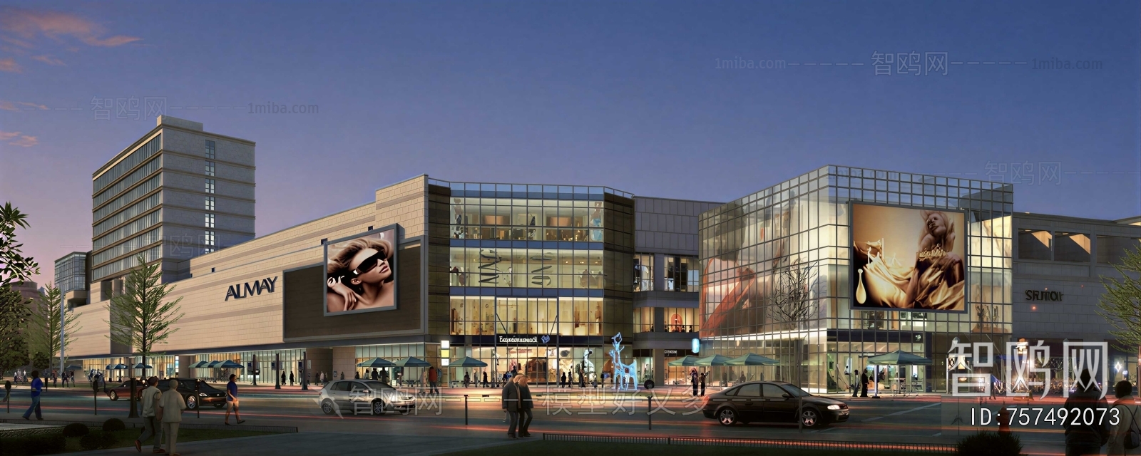 Modern Appearance Of Commercial Building