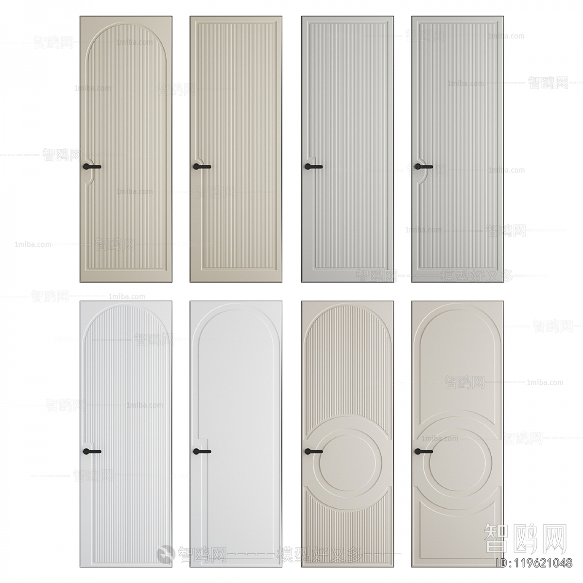 Modern Single Door