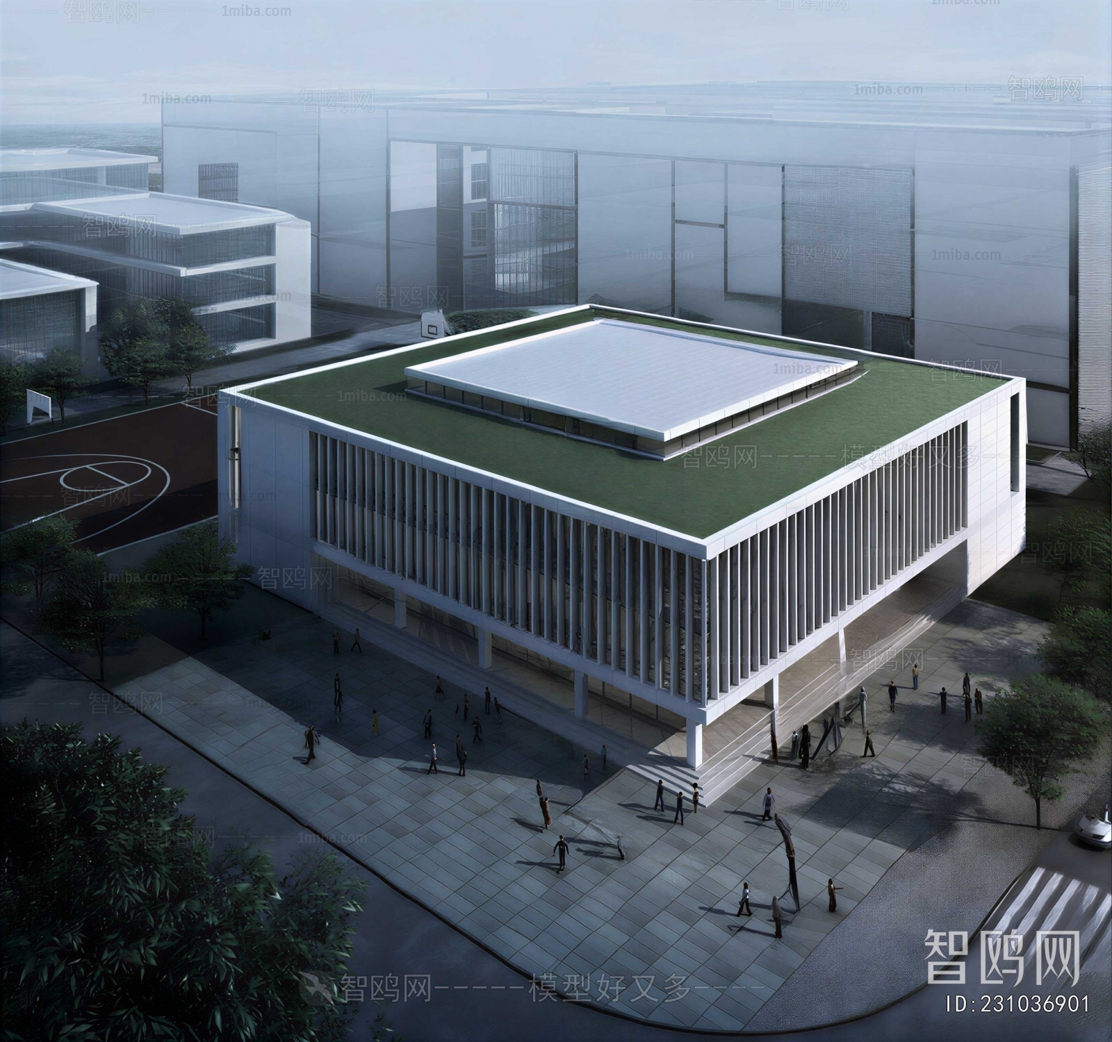 Modern Public Building