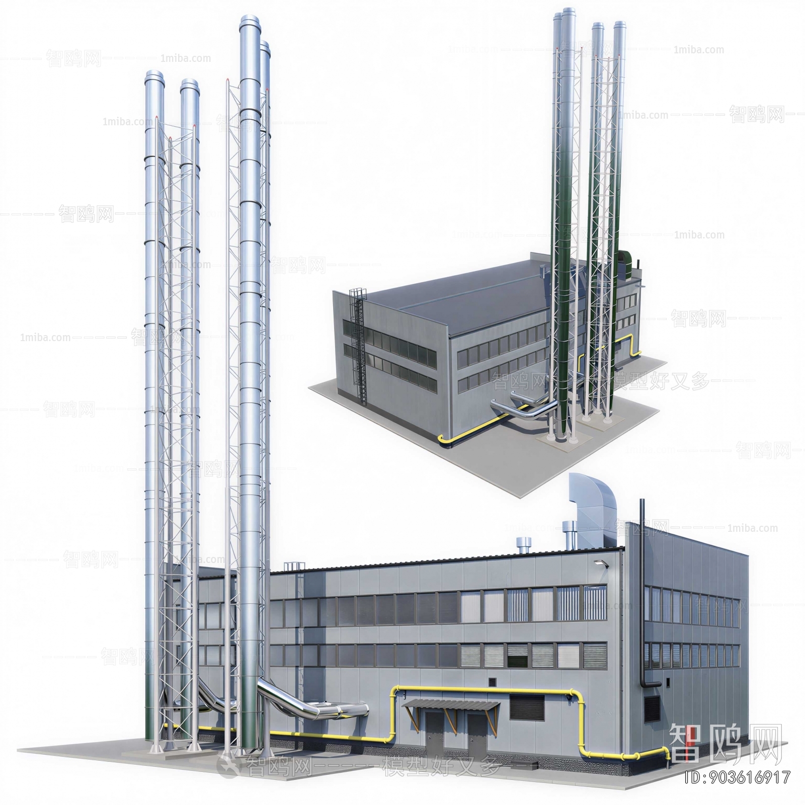 Modern Industrial Building