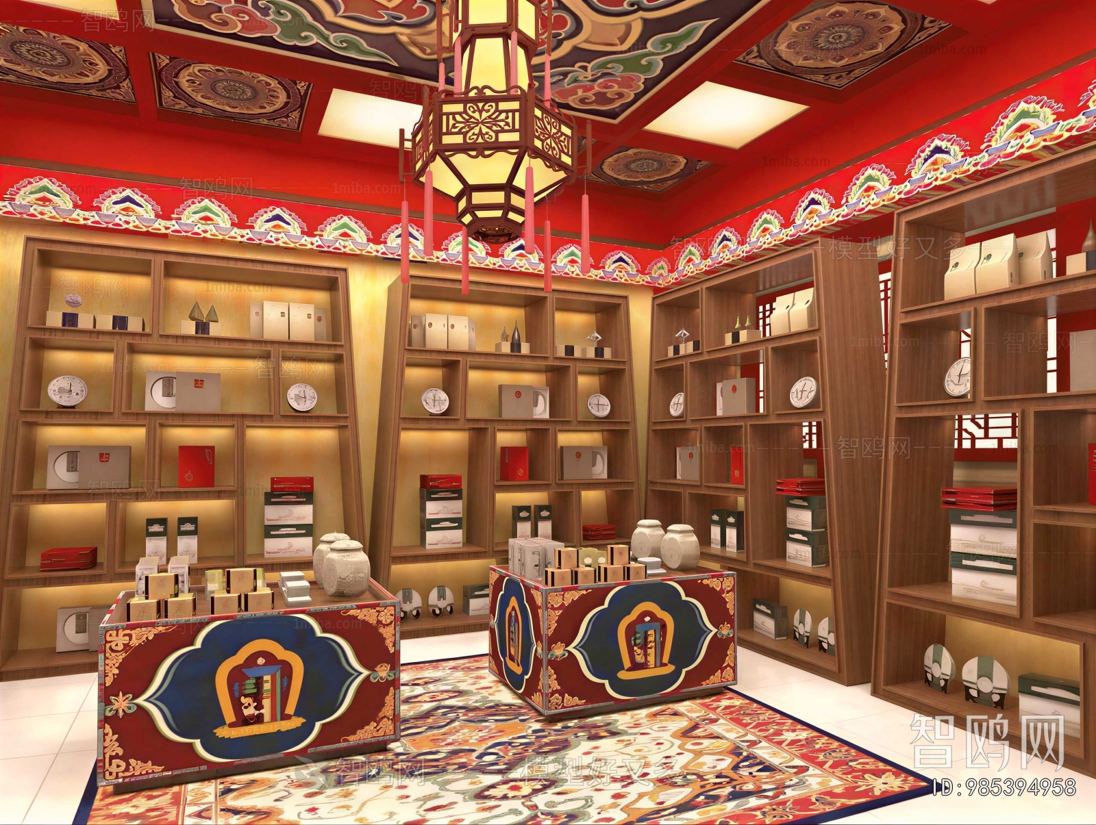 New Chinese Style Retail Stores