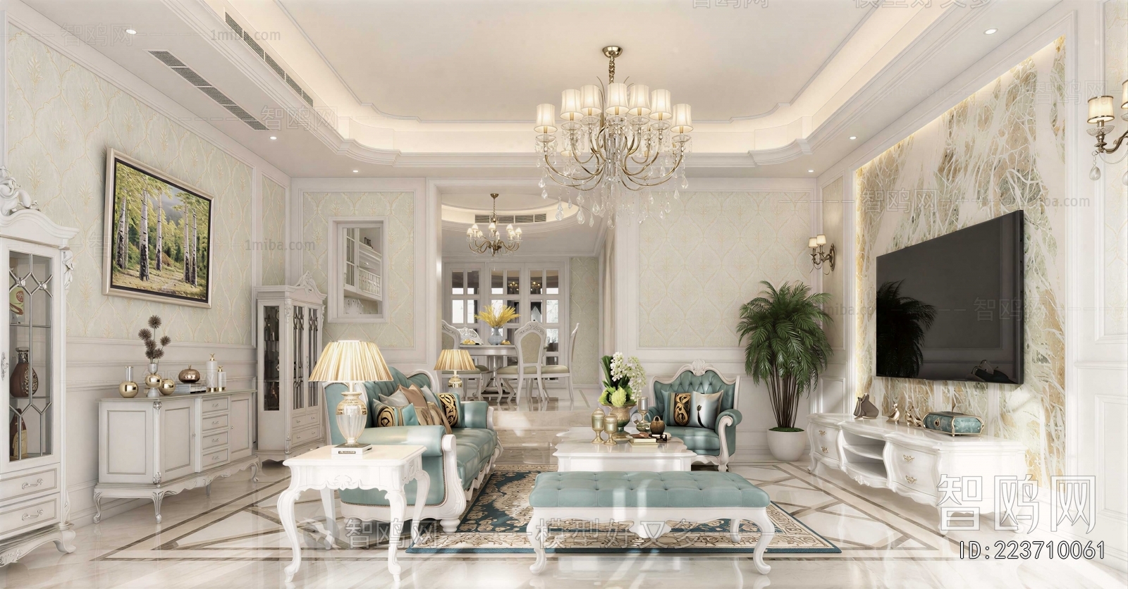 European Style A Living Room