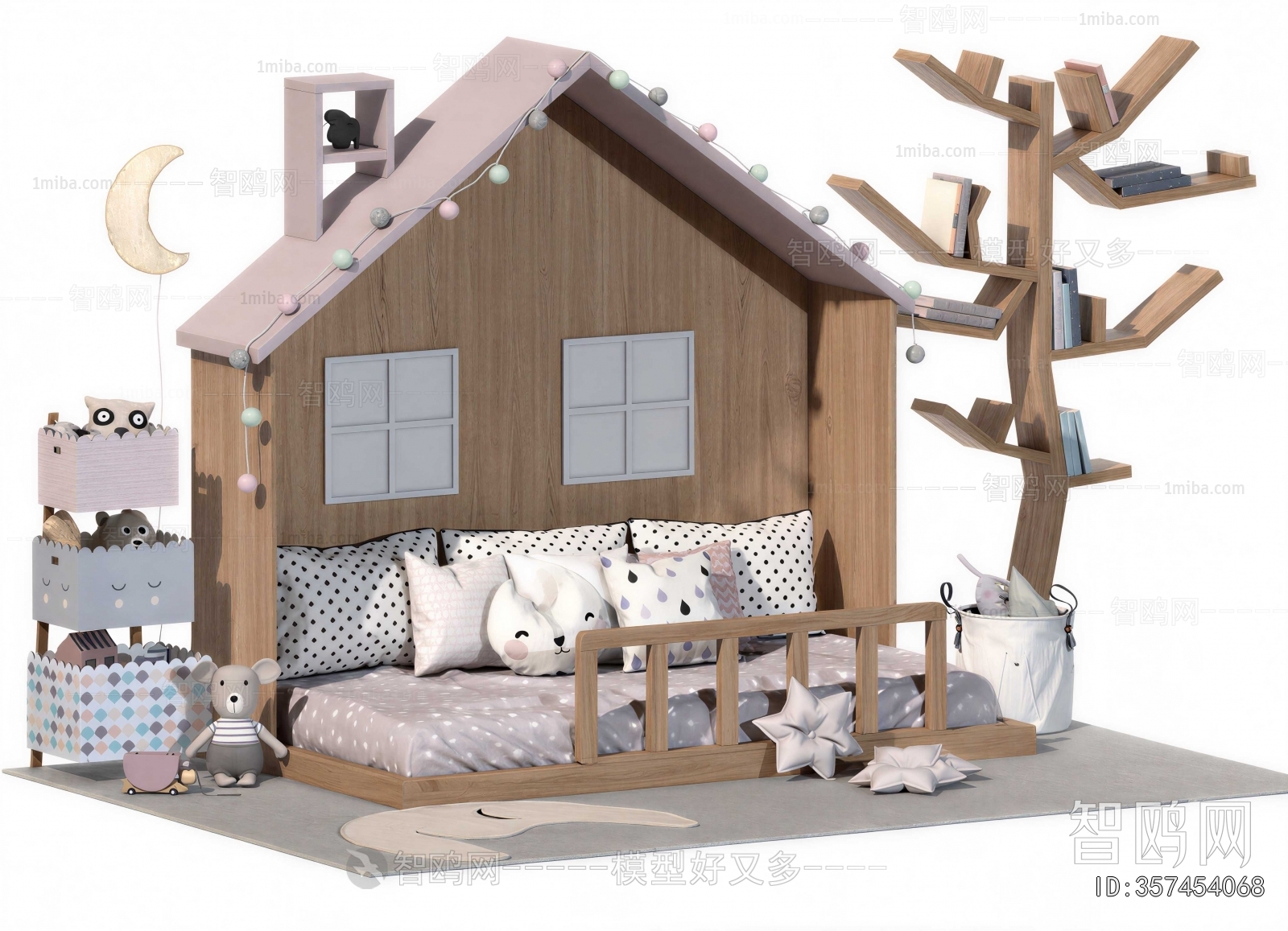 Nordic Style Child's Bed