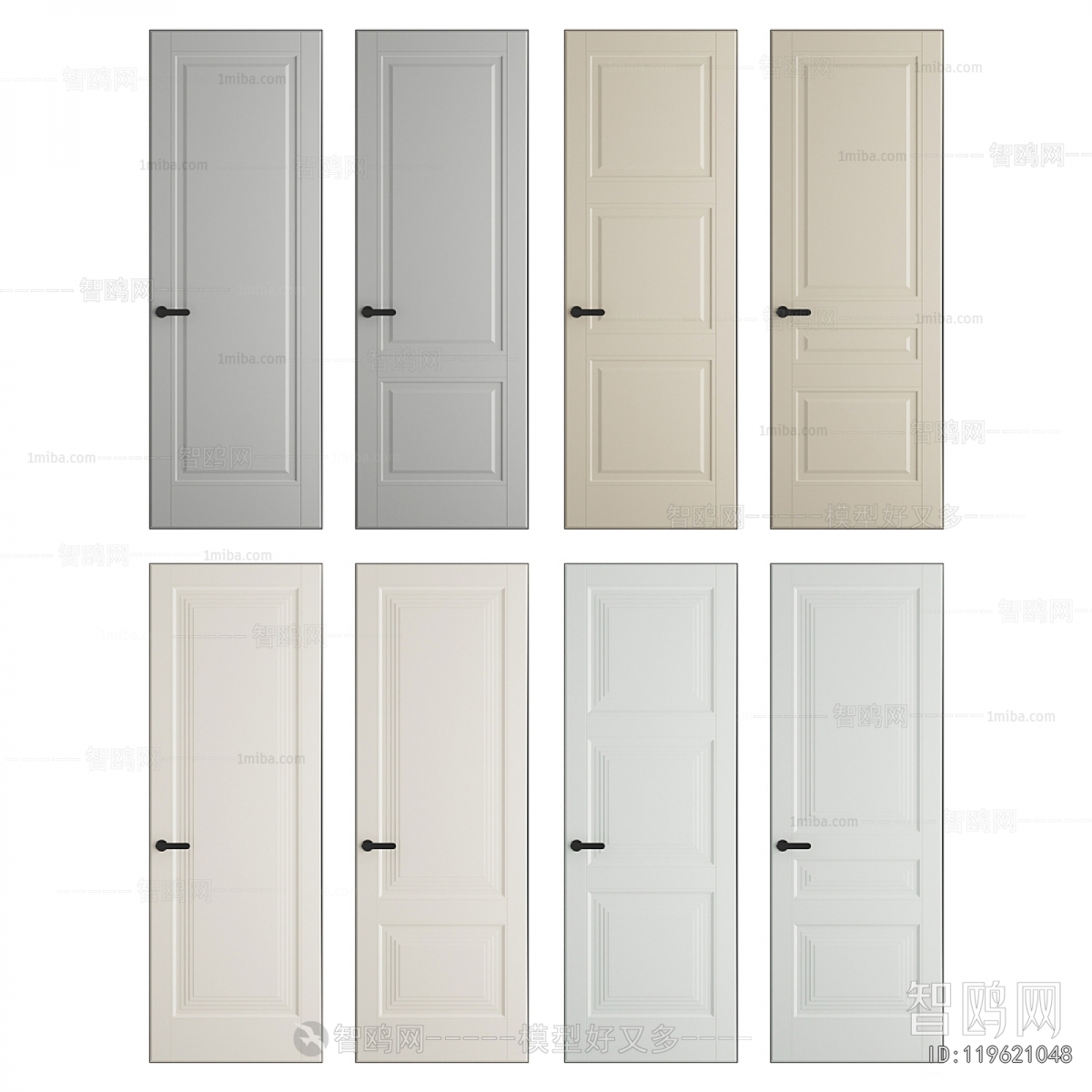 Modern Single Door