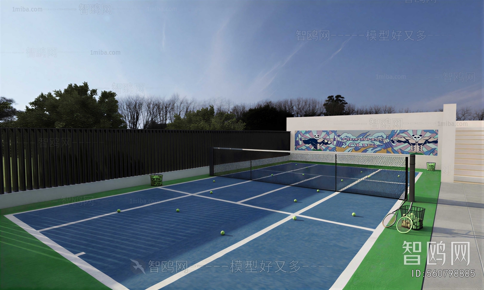 Modern Outdoor Sports Stadium