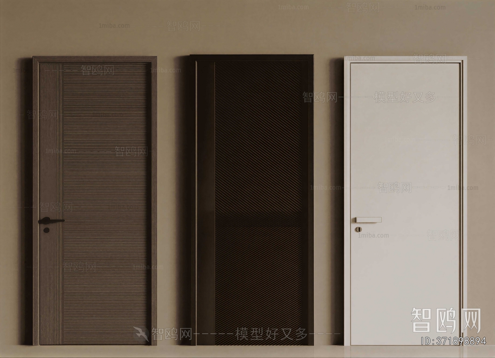 Modern Single Door