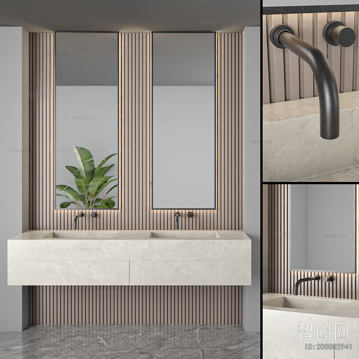 Modern Bathroom Cabinet