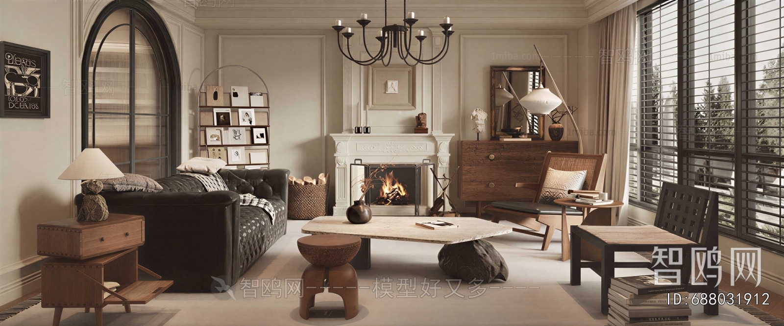 French Style A Living Room