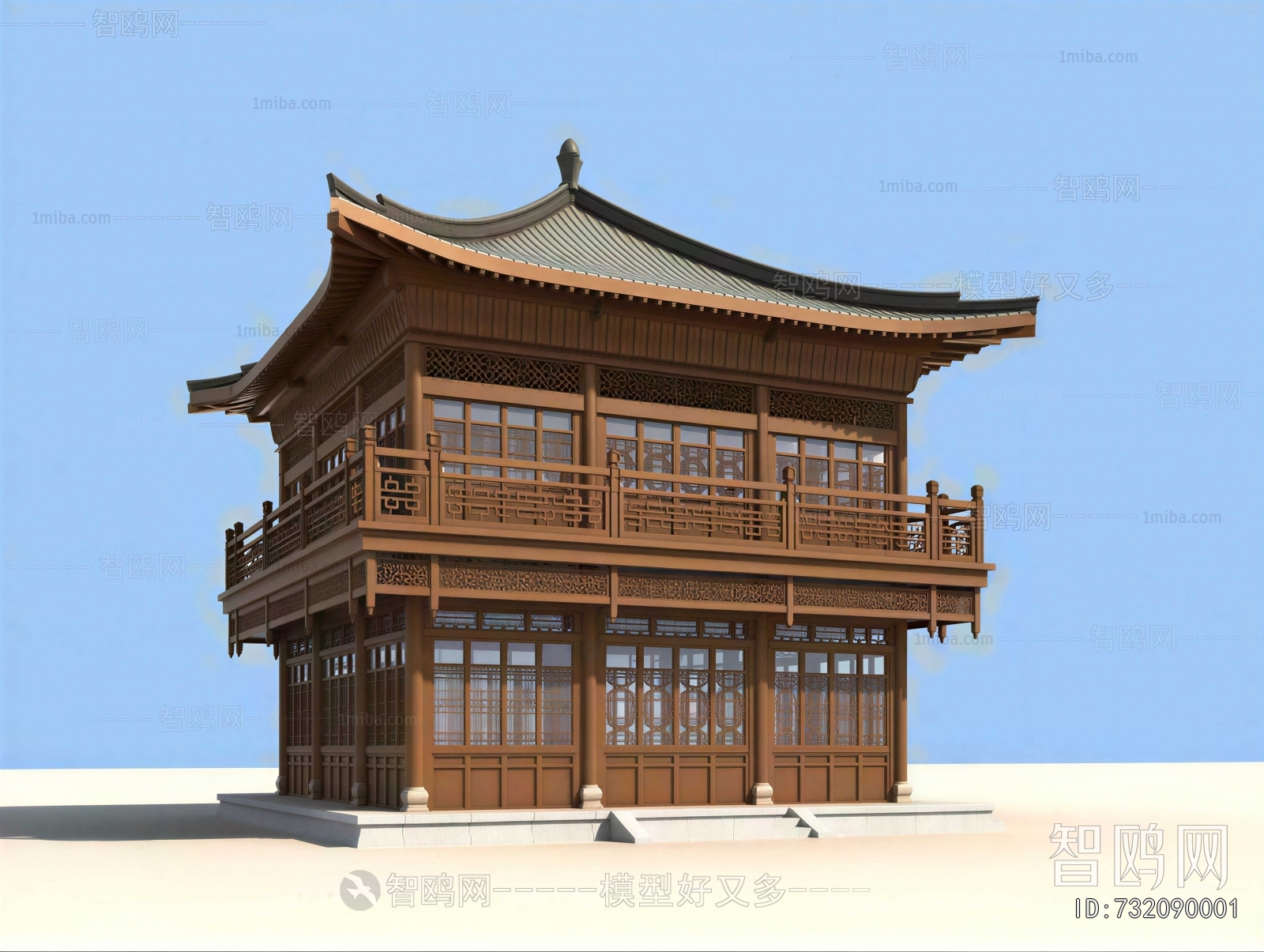 Chinese Style Ancient Architectural Buildings