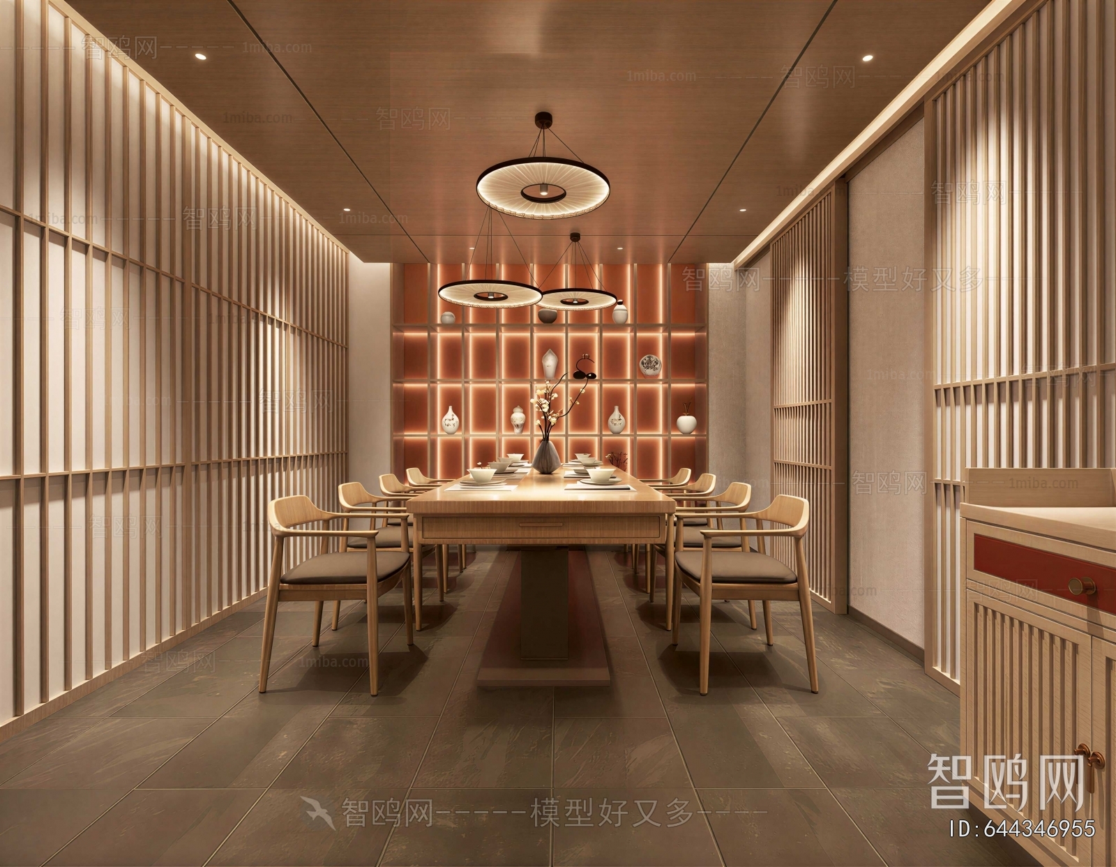 Japanese Style Restaurant Box
