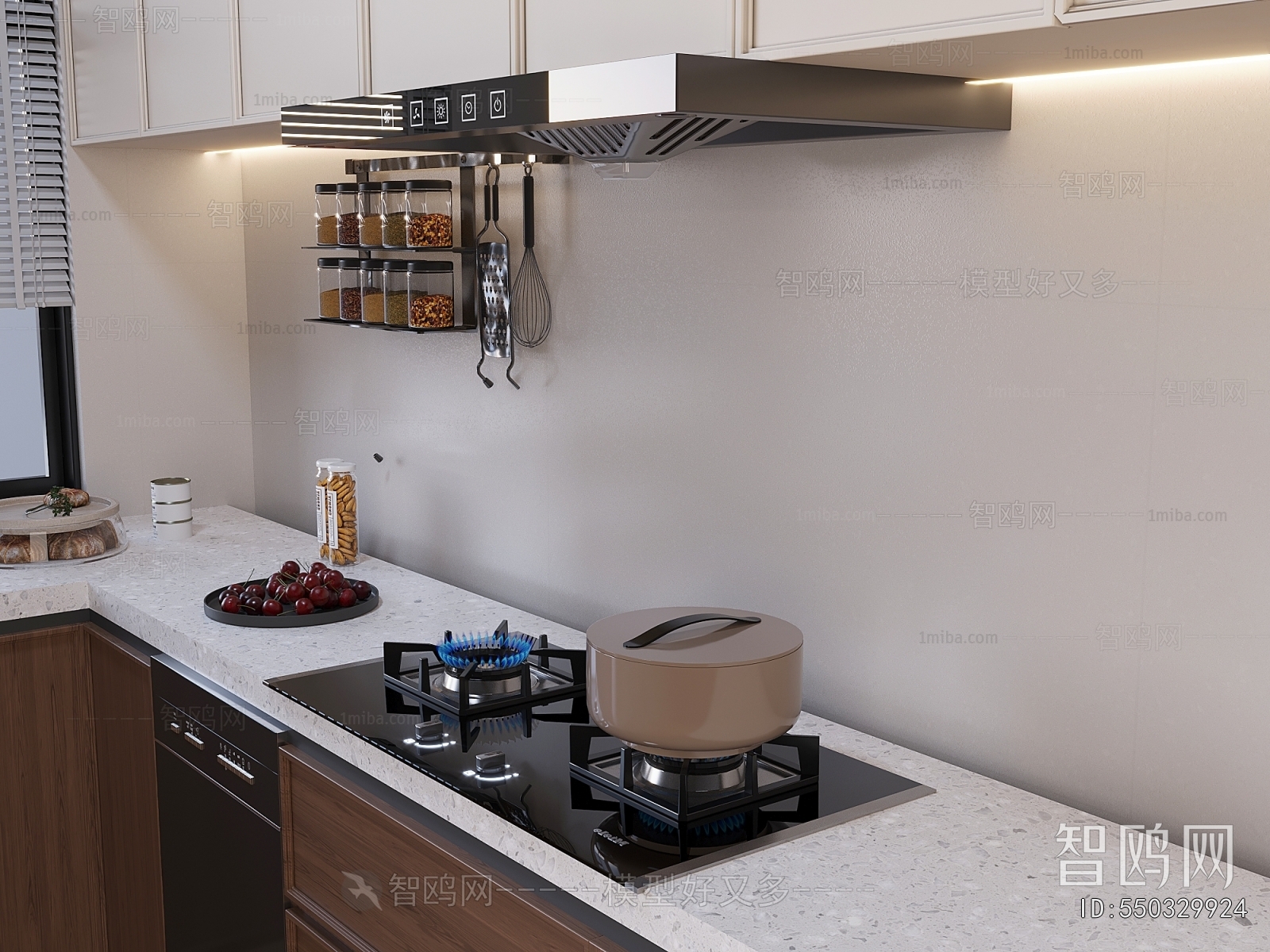Modern Kitchen Electric Gas Range