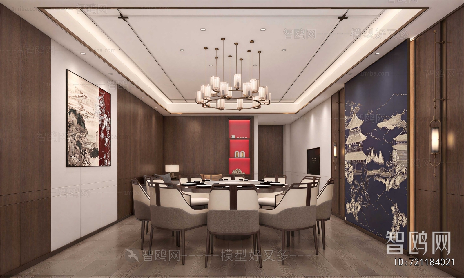 New Chinese Style Restaurant Box