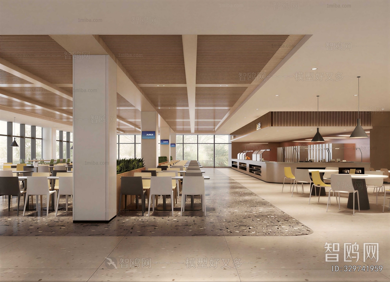 Modern Office Canteen