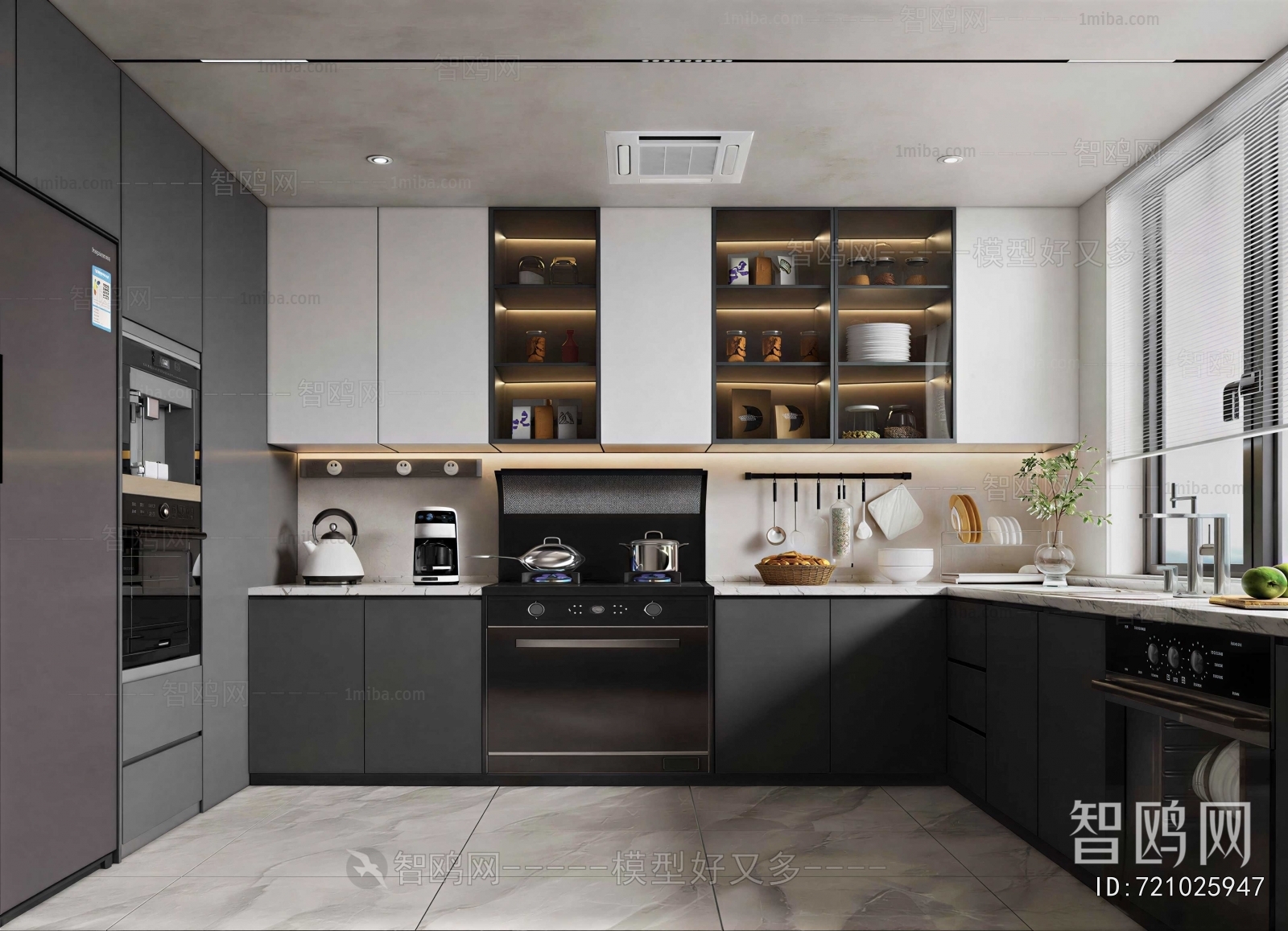 Modern The Kitchen