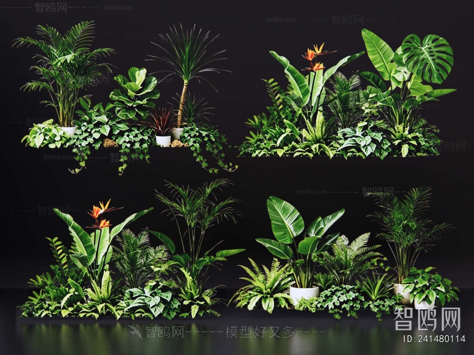 Modern Plant Pile