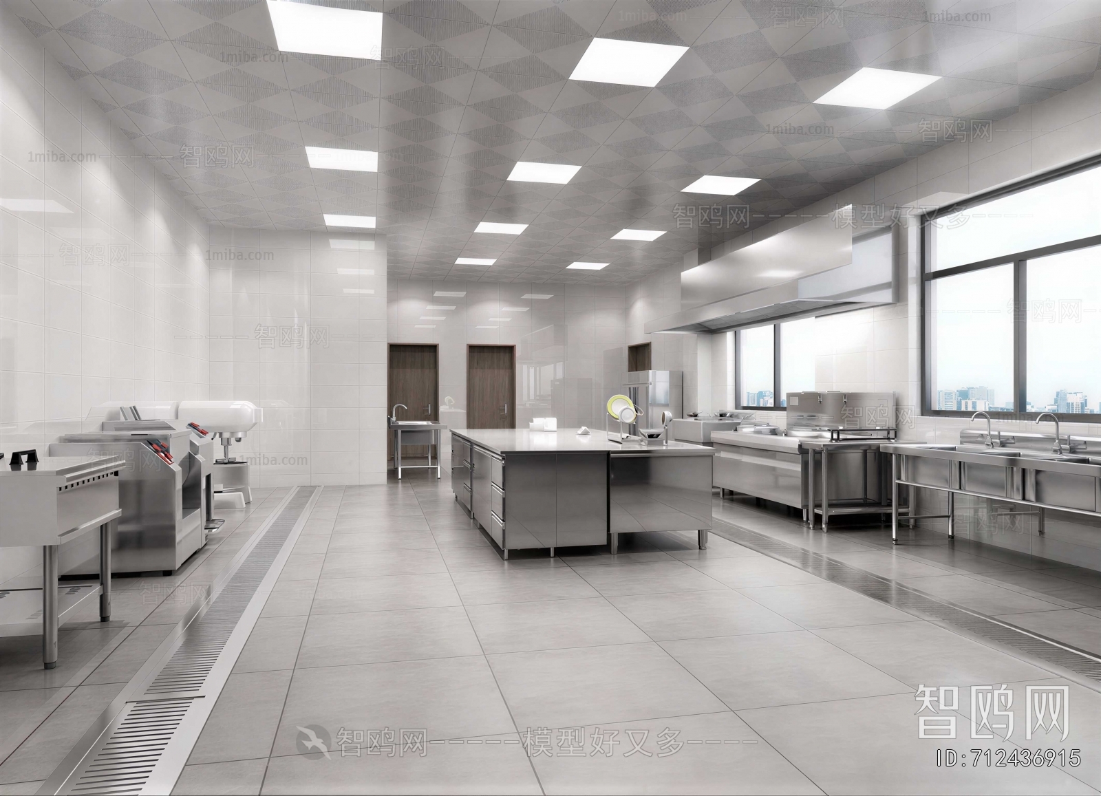 Modern Central Kitchen