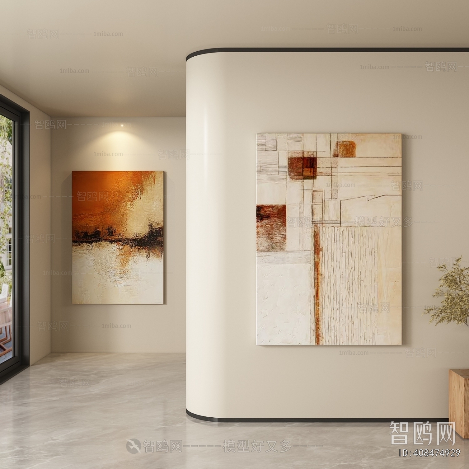 Wabi-sabi Style Painting