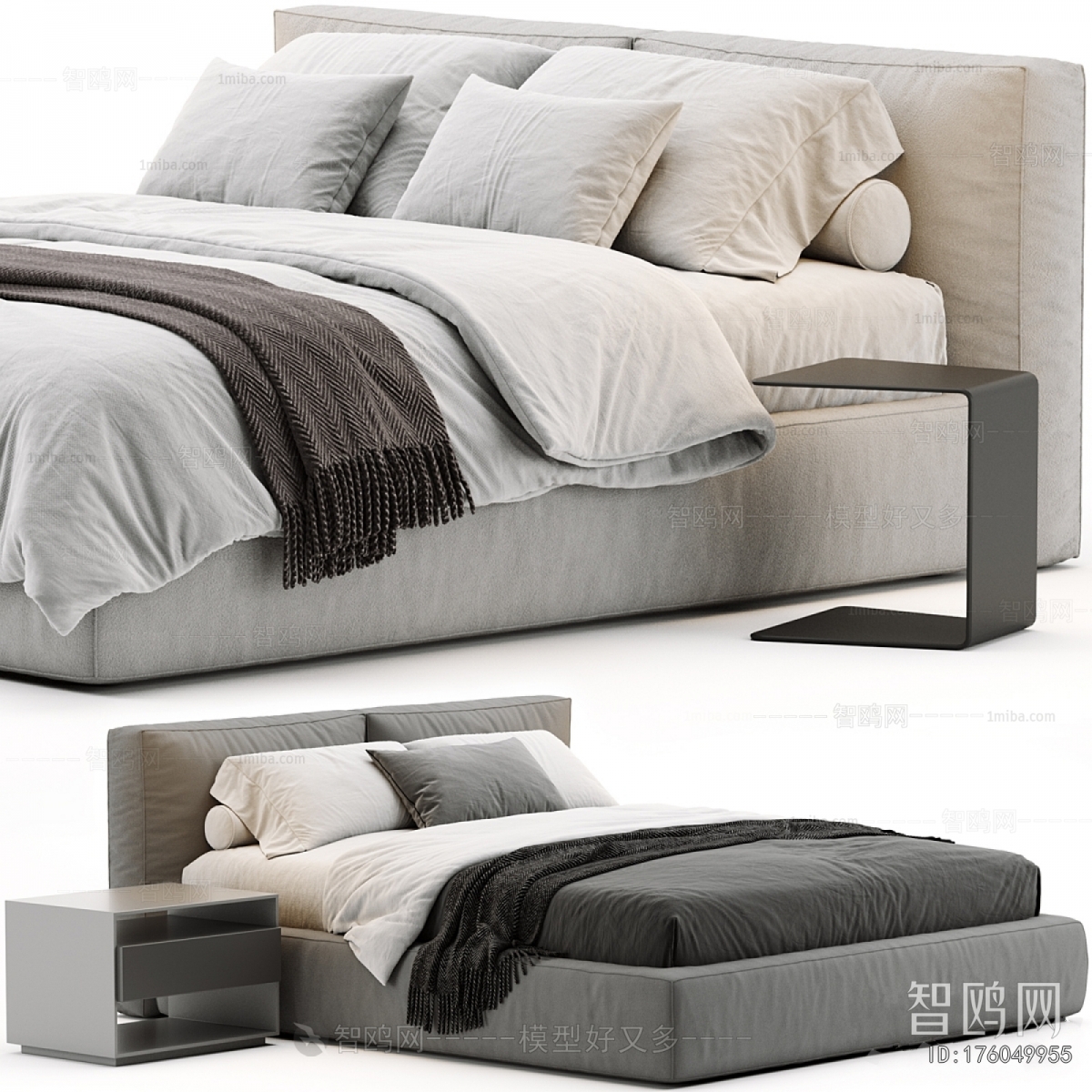 Modern Double Bed
