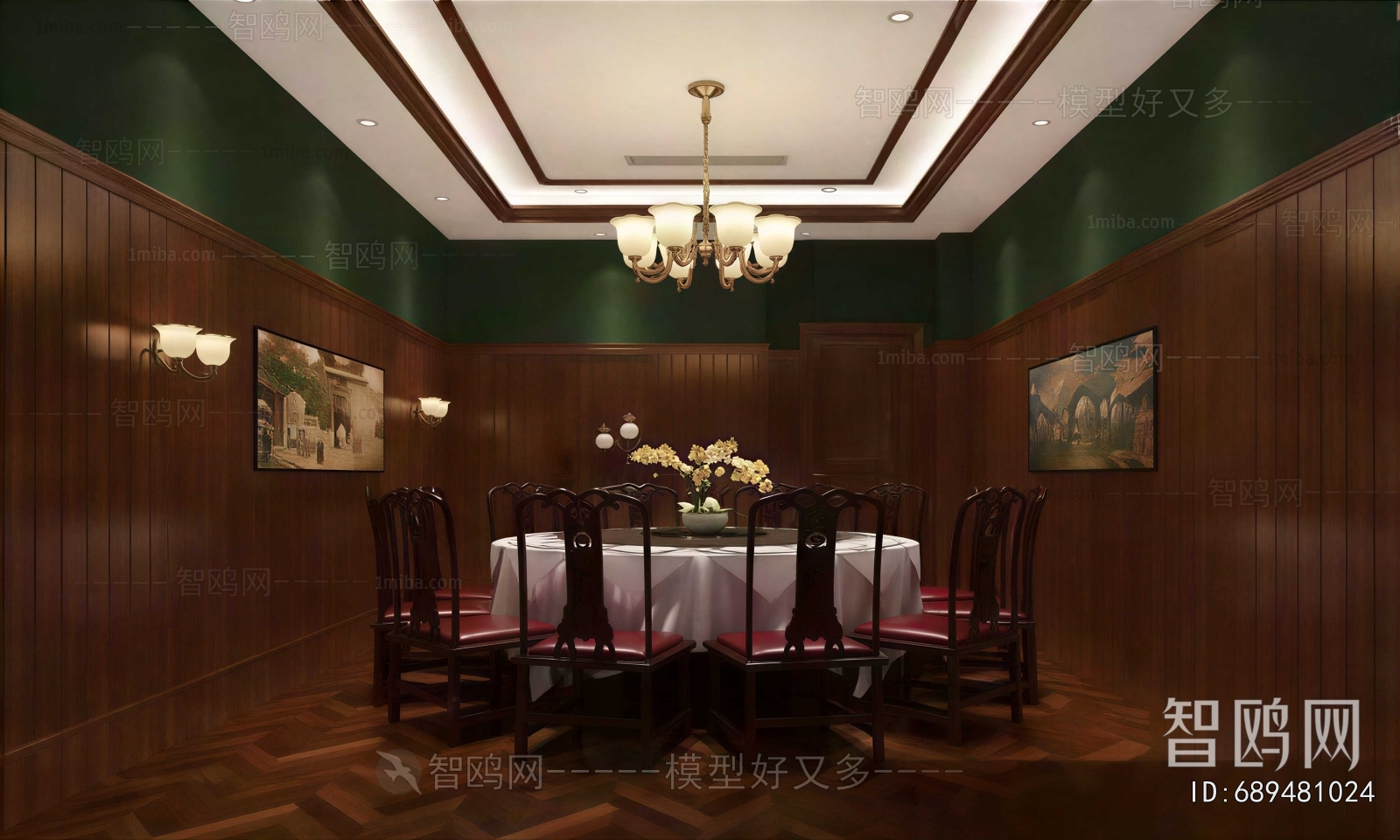 New Chinese Style Restaurant Box