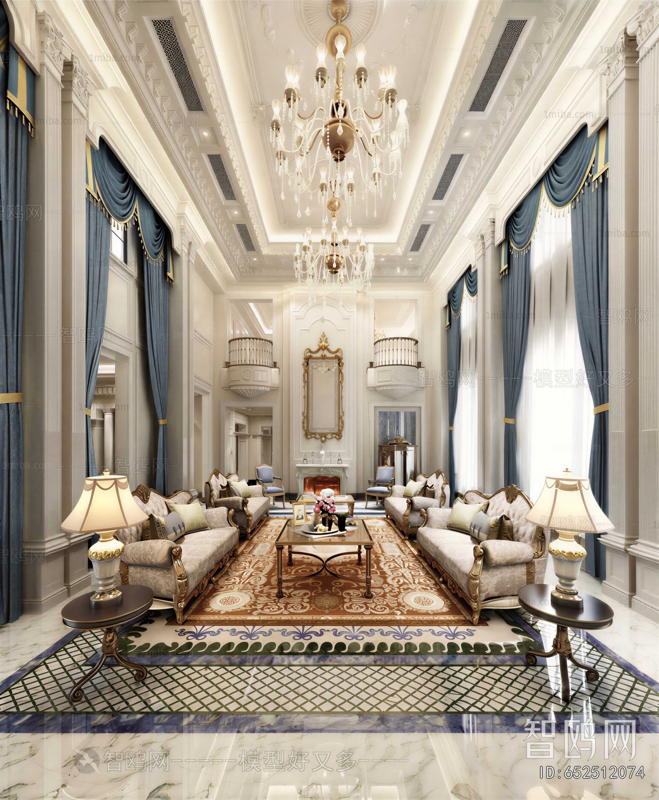European Style A Living Room