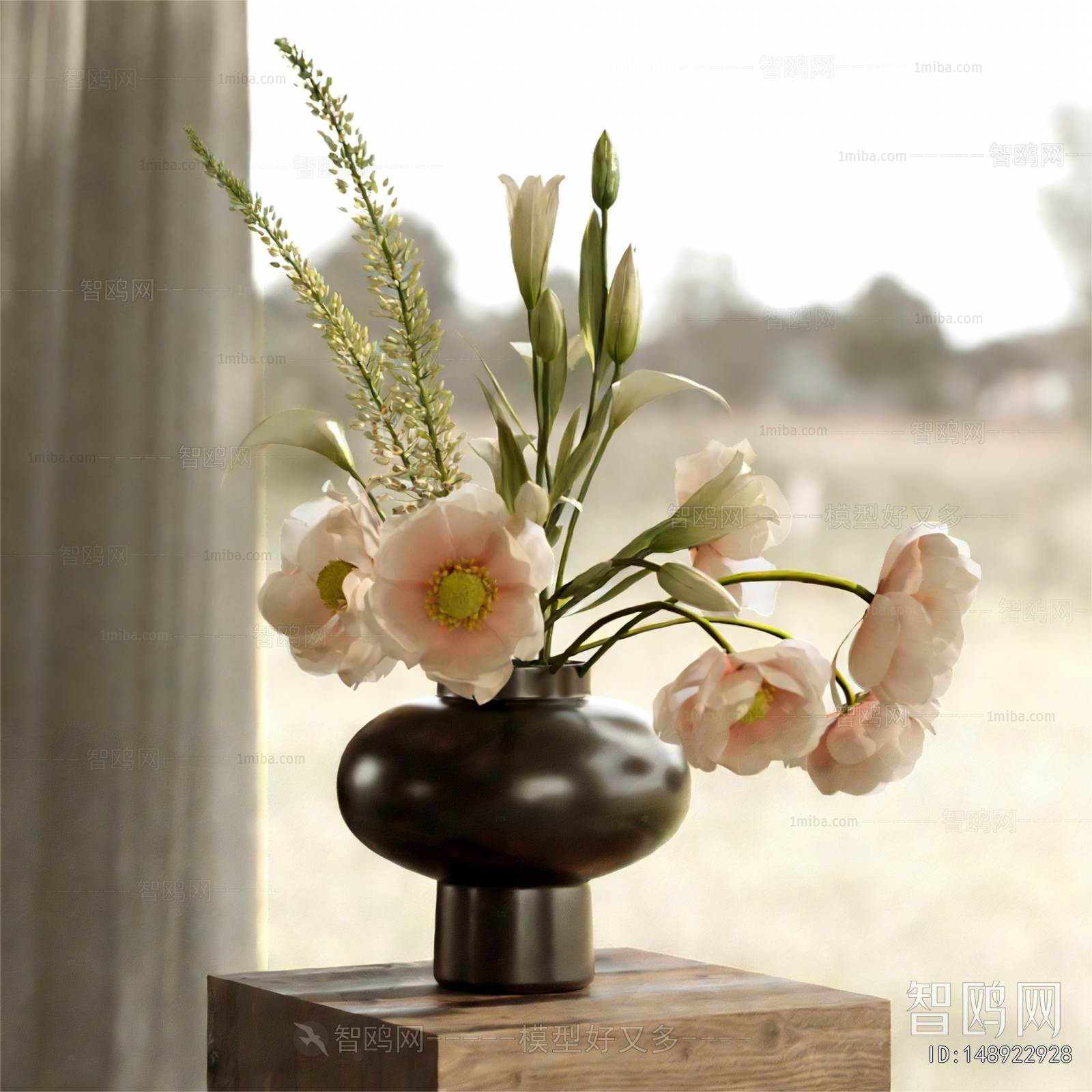 New Chinese Style Flower Arrangement