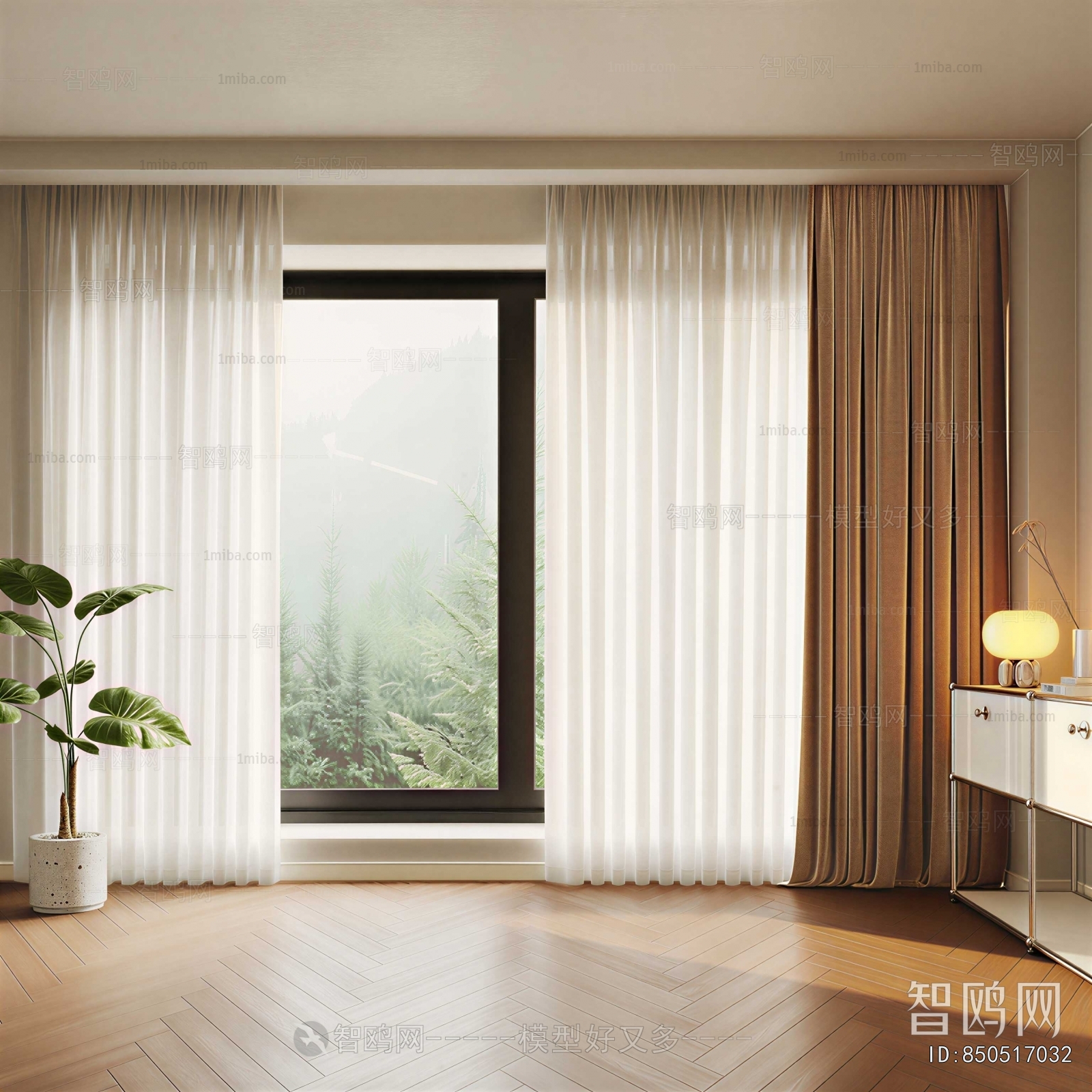 Modern The Curtain