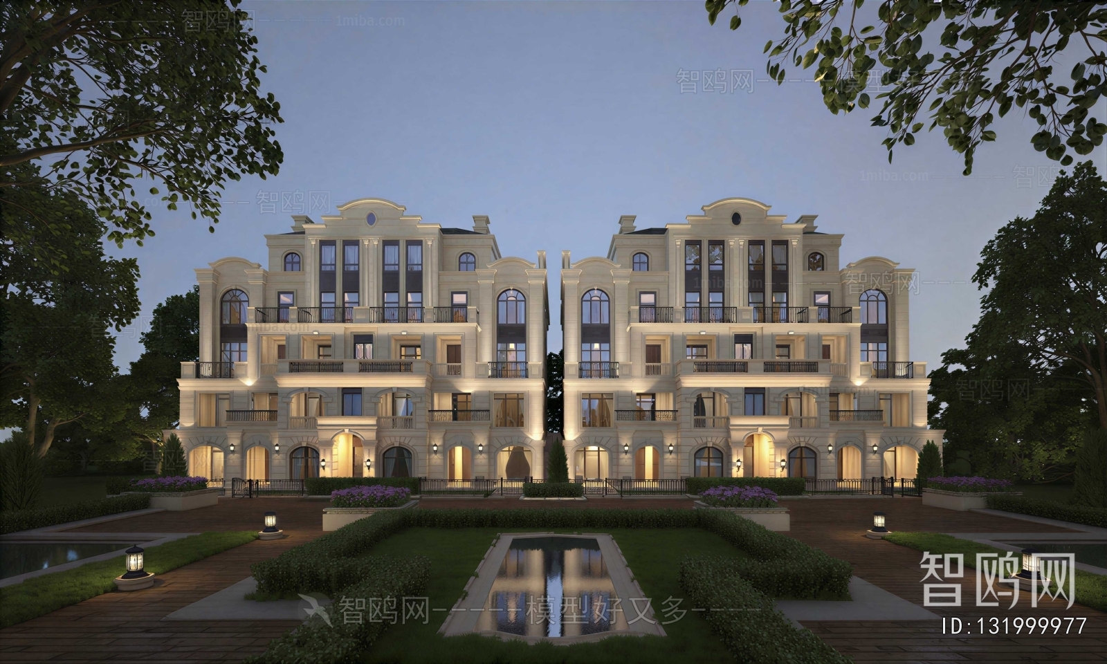 European Style Double Townhouse