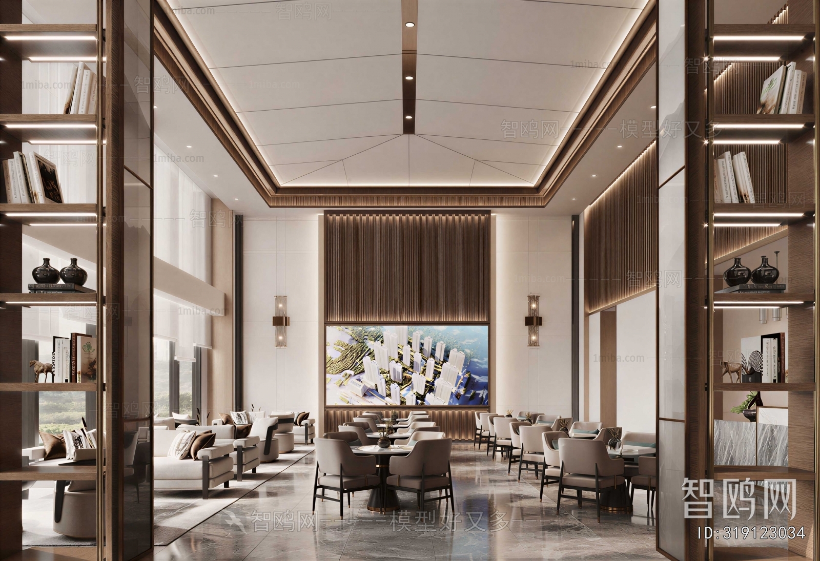 New Chinese Style Rest Area