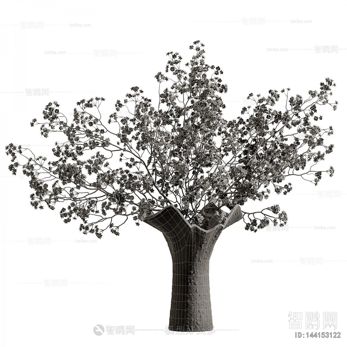 Modern Dried Branch