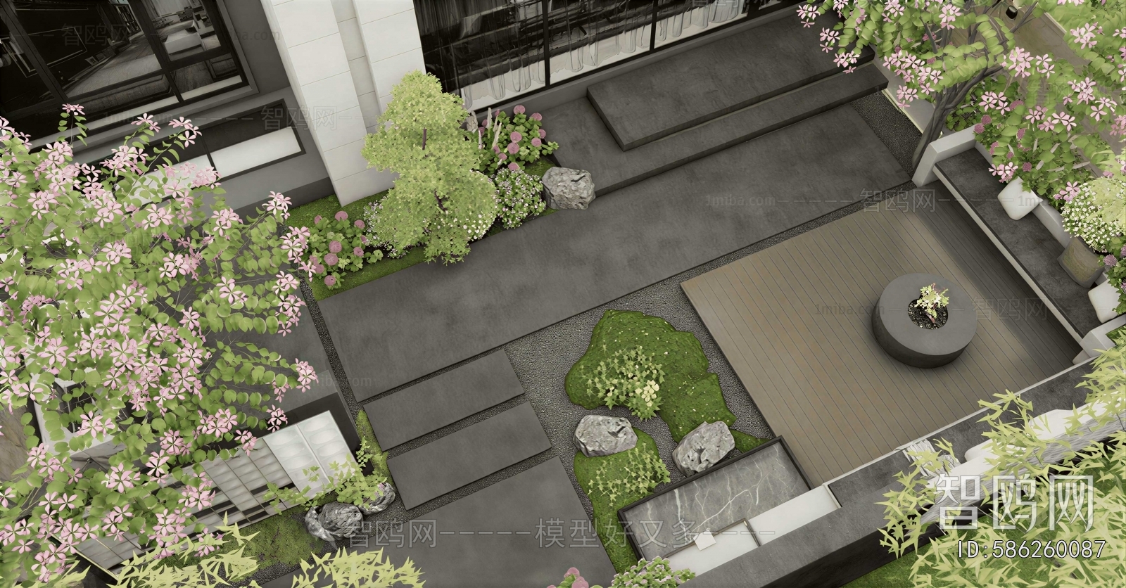 Chinese Style Courtyard/landscape