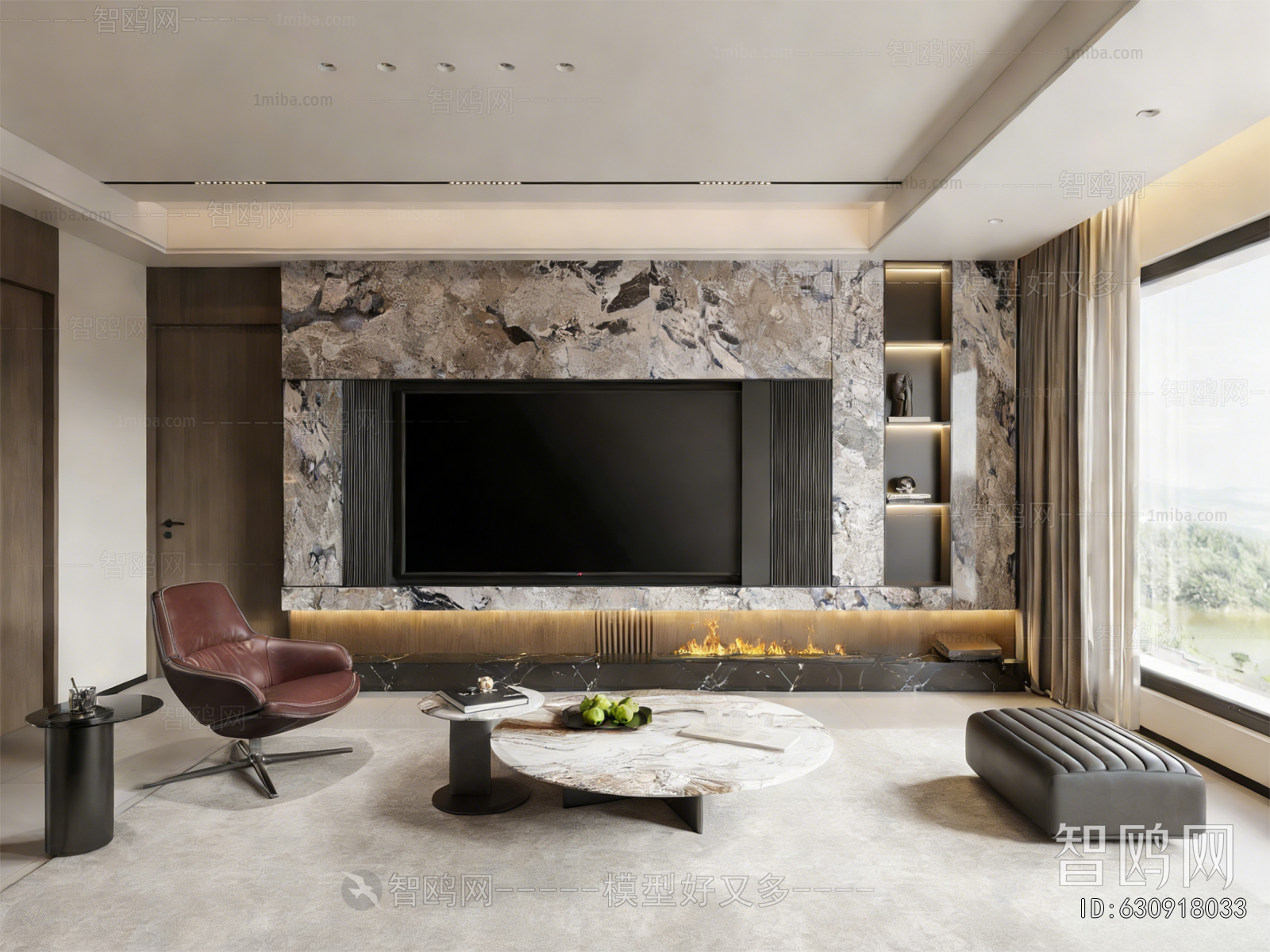 Modern A Living Room