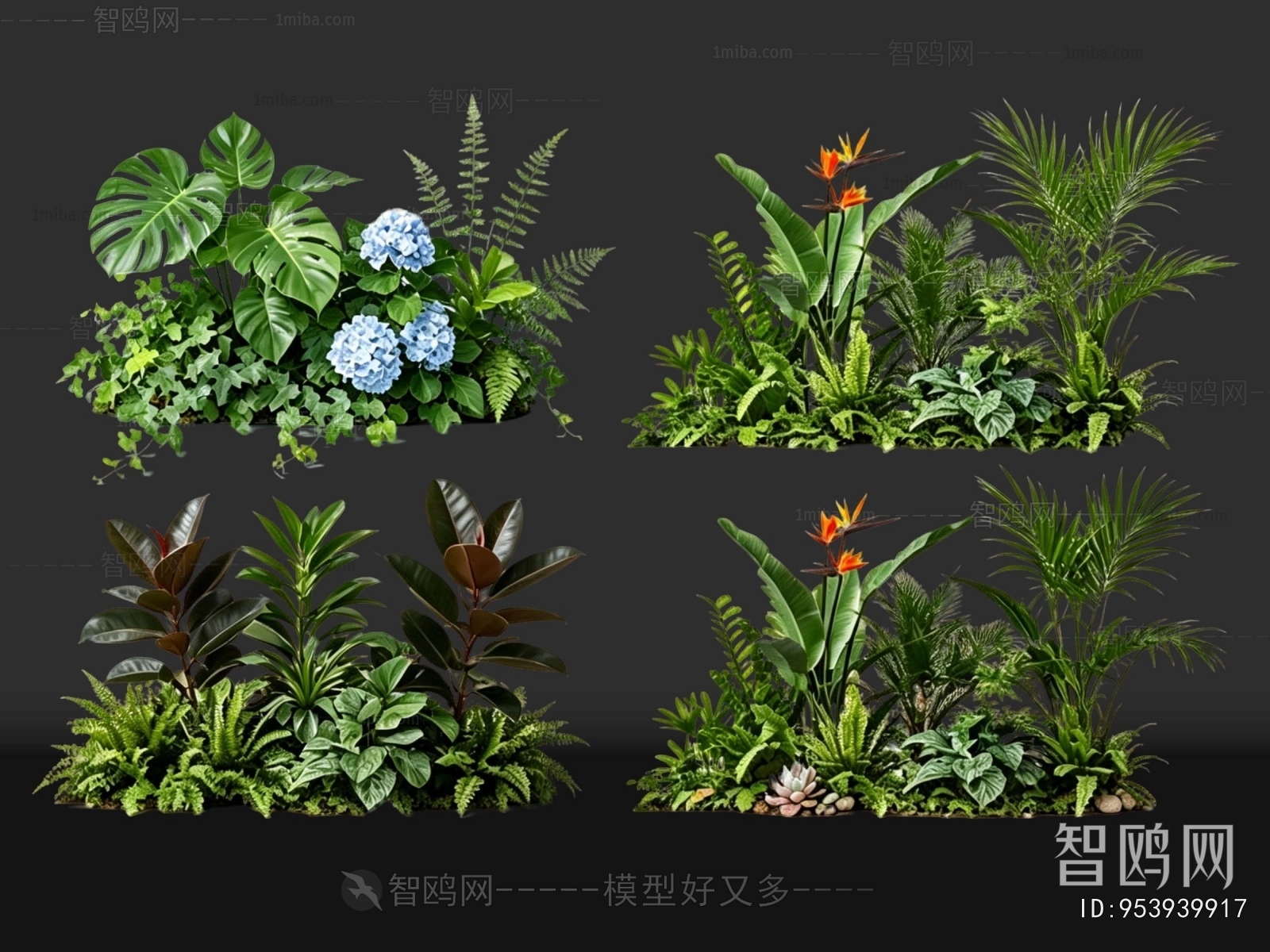 Modern Plant Pile