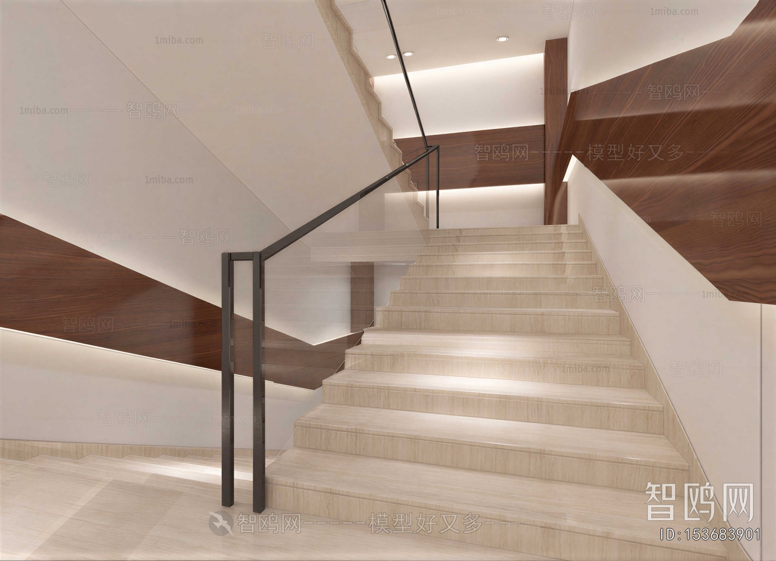 Modern Office Stairwell