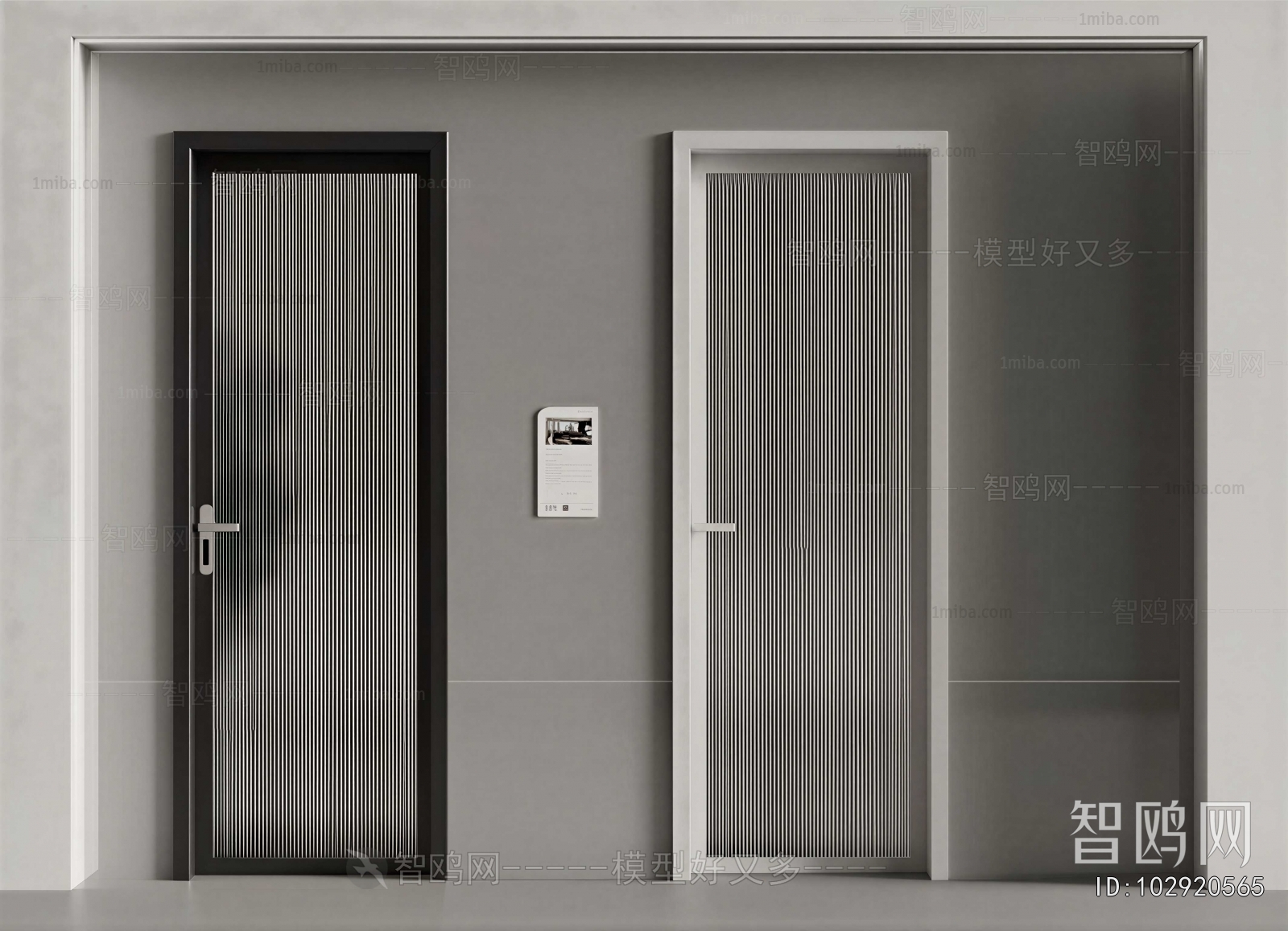 Modern Single Door