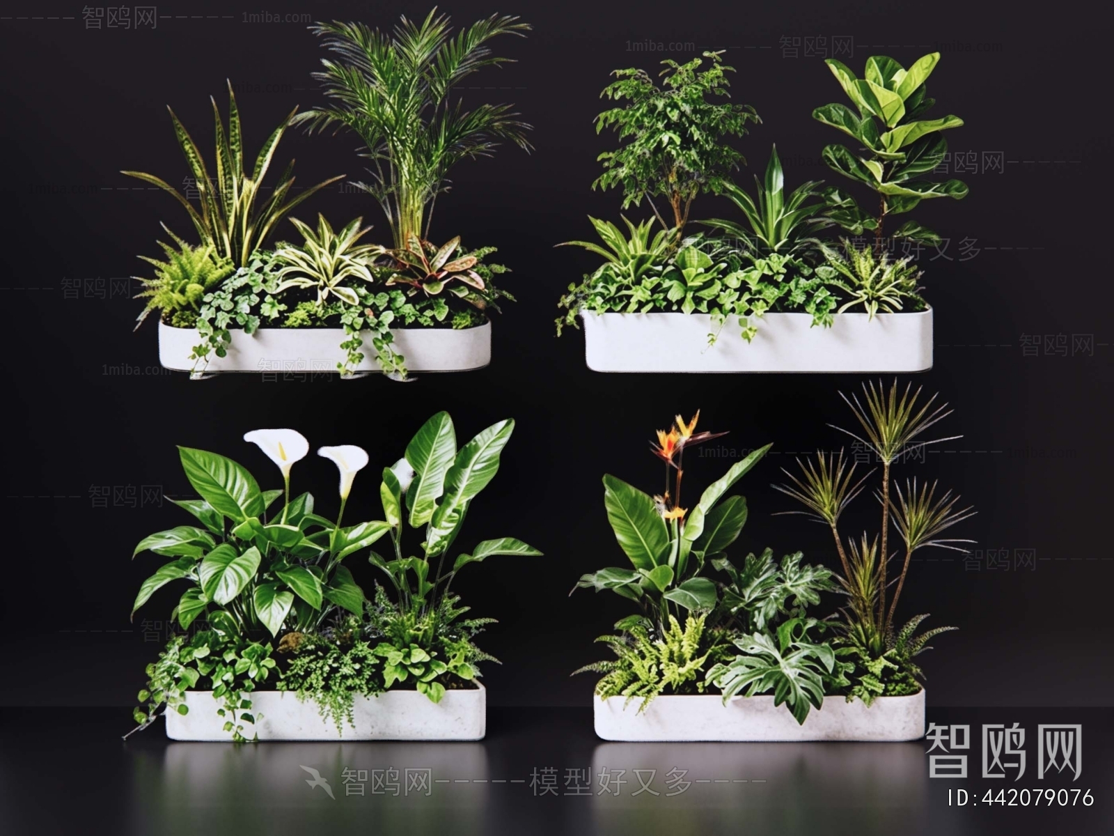 Modern Plant Pile